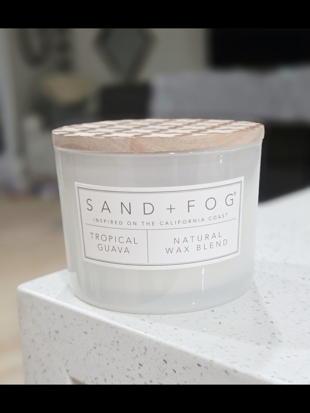 Sand + Fog Tropical Guava Scented Candle - 12oz